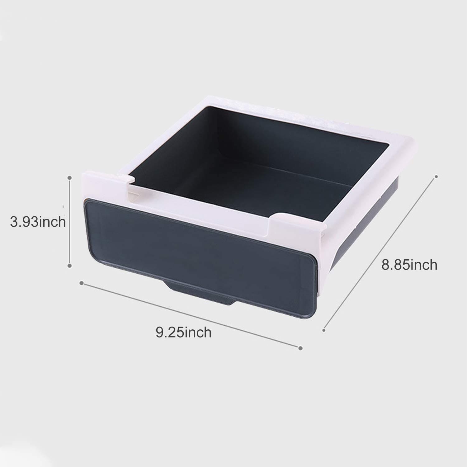 Self-Adhesive Built-In Storage Drawer, Utensil Holder, Under Desk Hanging Storage Box Self-Adhesive Built-In Storage Drawer, Utensil Holder, Under Desk Hanging Storage Box